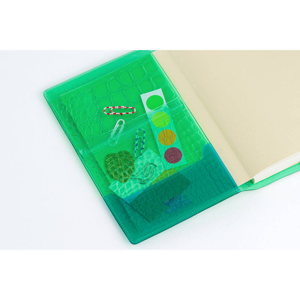 Hobonichi Techo A6 Cover beautiful people: Nothing to Hide (Green)