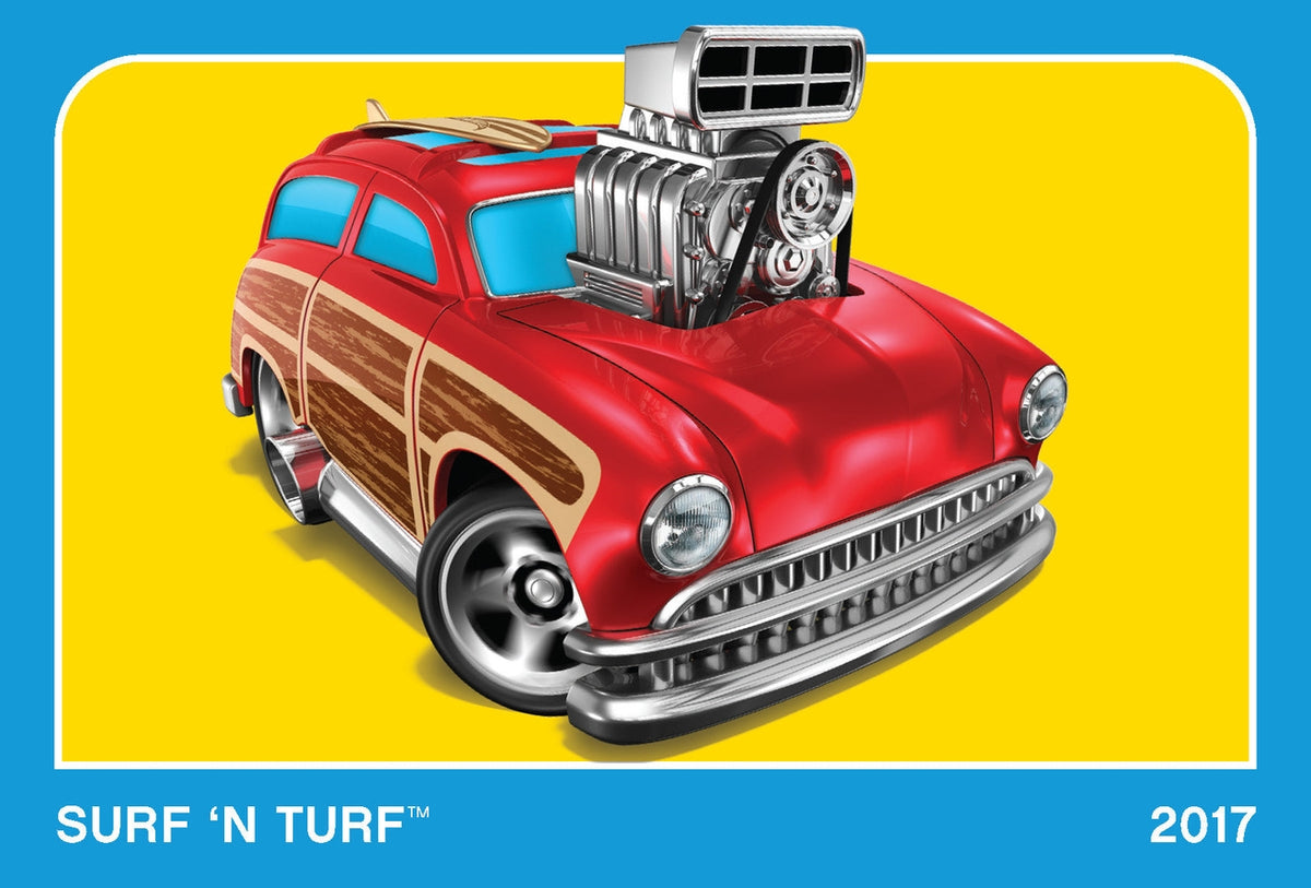 Hot Wheels Postcard Box - 100 Collectible Postcards