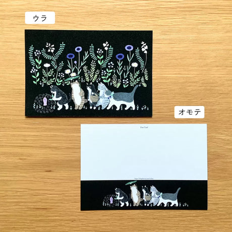 4legs Postcard - Invitation to Cat Land