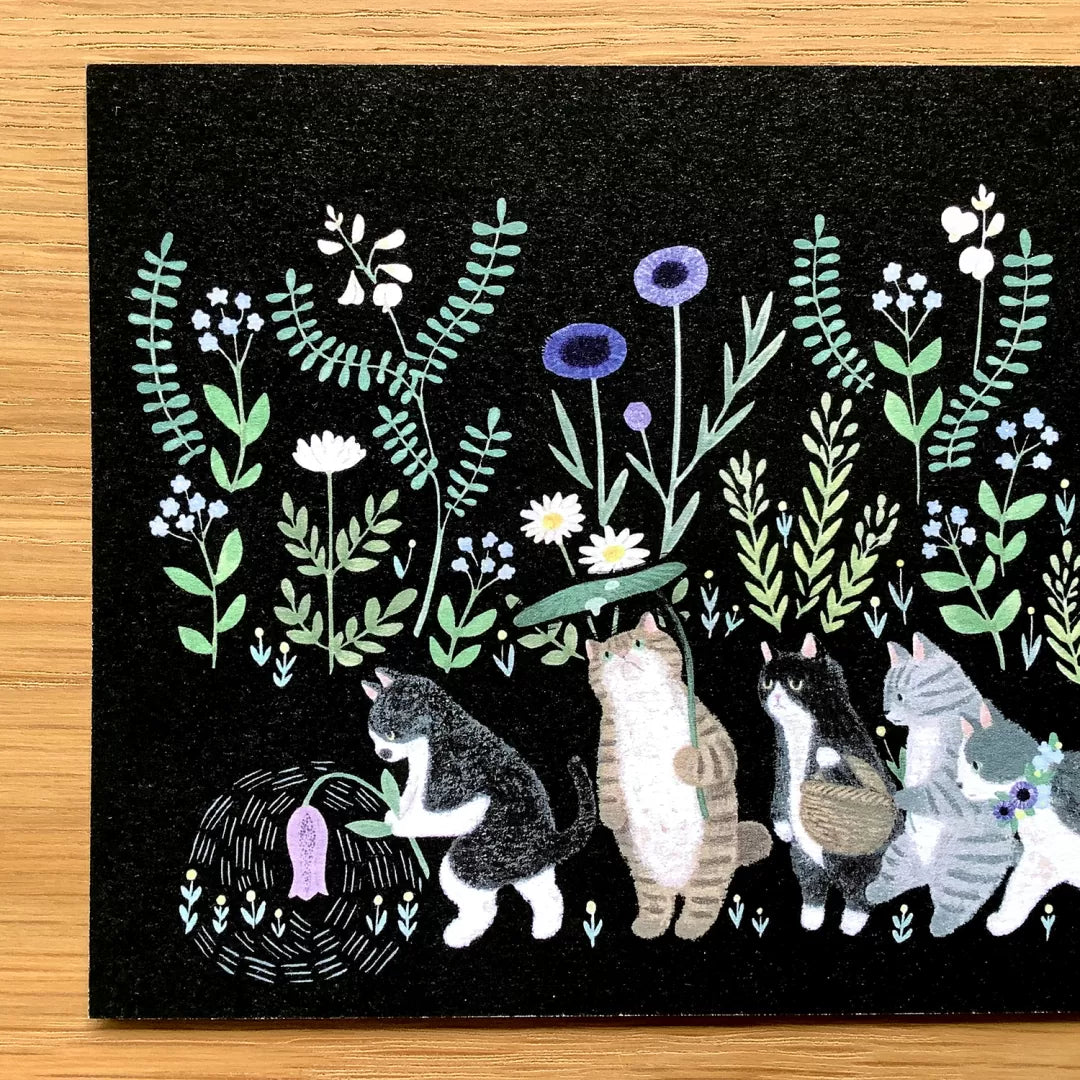 4legs Postcard - Invitation to Cat Land