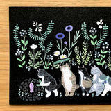 4legs Postcard - Invitation to Cat Land