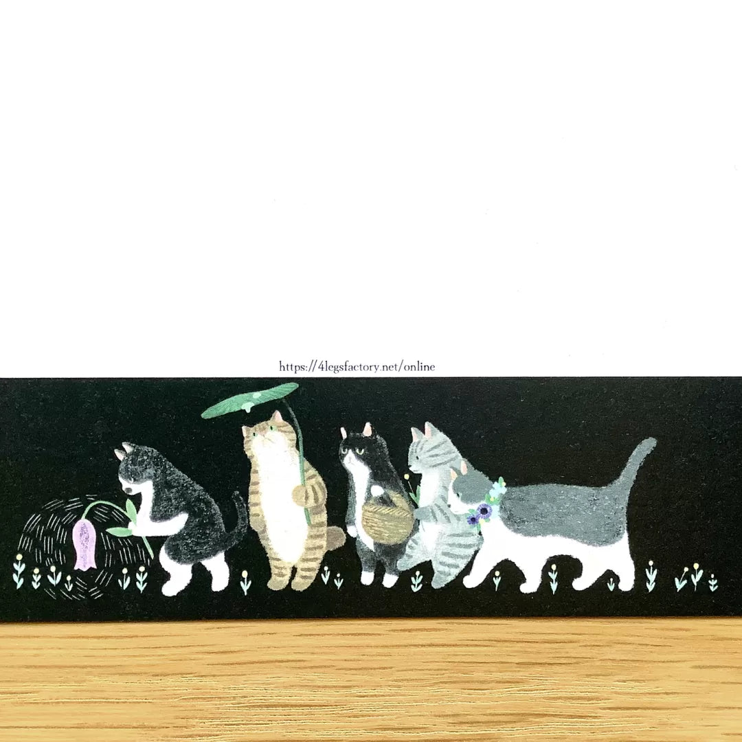 4legs Postcard - Invitation to Cat Land