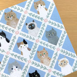 4legs Postcard - Cat Face