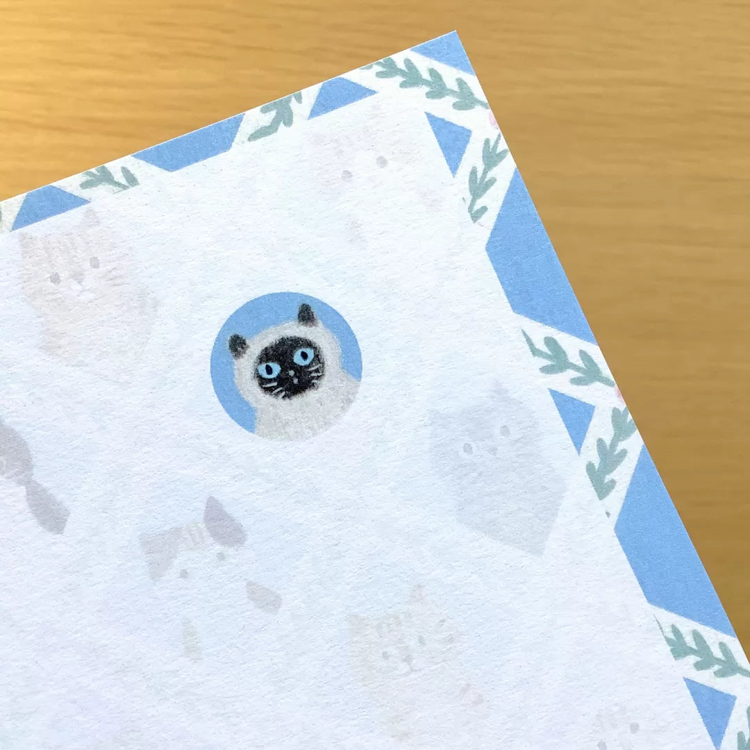 4legs Postcard - Cat Face