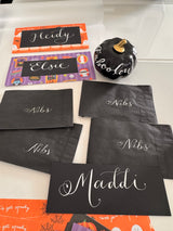 Modern Calligraphy + Custom Calligraphy Ink Workshop by Alma Flourish