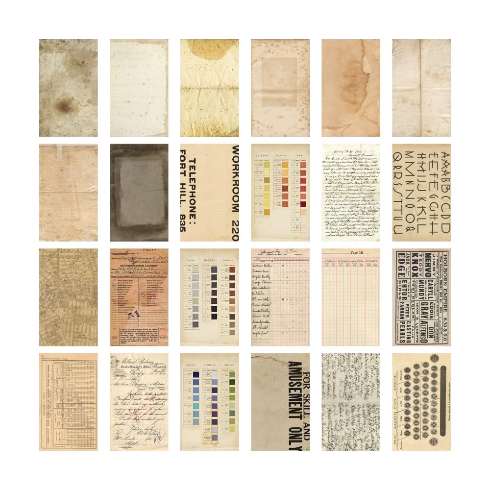 Idea-Ology Backdrops Double-Sided Cardstock Volume #4