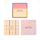 Inkerie Set of 3 Sticky Note Memo Pads