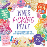 Libro de pegatinas de la maldita paz interior
