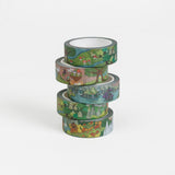 Cinta washi con mapa de fantasía de Feywild 