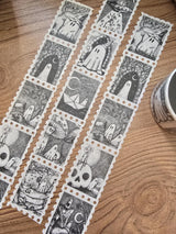 Jon Turner Illustration - Ghost Galore Stamp Washi Tape