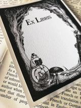 Jon Turner Illustration - Studious Marshtoad Bookplates