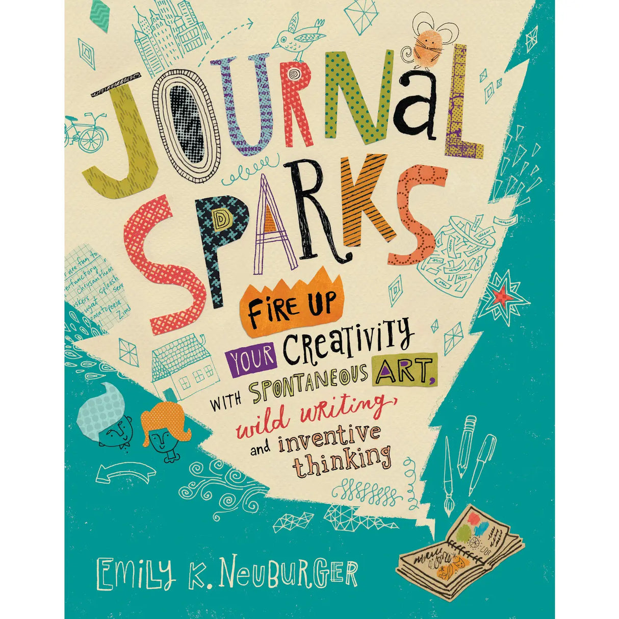 Sixty inventive writing prompts, guided exercises, and crafty activities designed to jumpstart creative journaling, storytelling, and self-expression are accompanied by inspiring examples from journals of people of all ages and instructions for making a one-of-a-kind blank book of your own.

Do you want to keep a journal but don’t know where to start? Get inspired with 60 interactive writing prompts and craft how-tos to expand your imagination and stimulate your creativity. Using words, drawing, collage, an