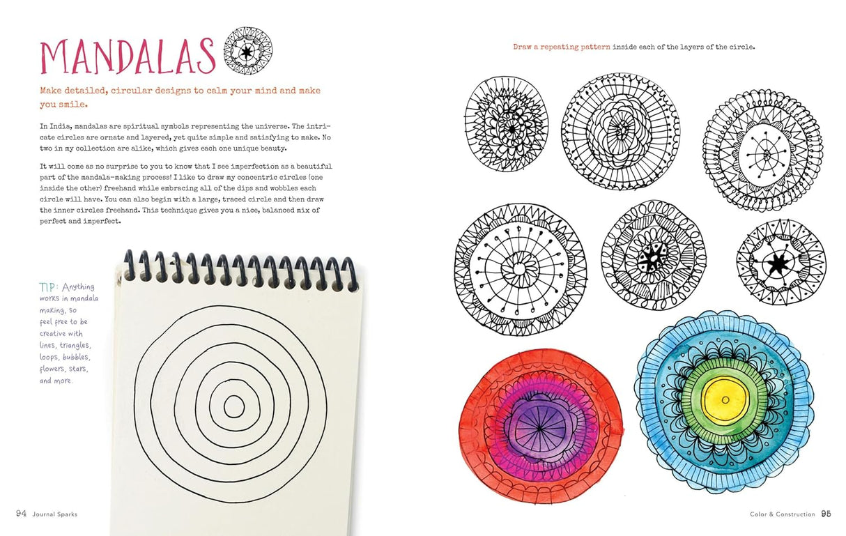 Sixty inventive writing prompts, guided exercises, and crafty activities designed to jumpstart creative journaling, storytelling, and self-expression are accompanied by inspiring examples from journals of people of all ages and instructions for making a one-of-a-kind blank book of your own.

Do you want to keep a journal but don’t know where to start? Get inspired with 60 interactive writing prompts and craft how-tos to expand your imagination and stimulate your creativity. Using words, drawing, collage, an