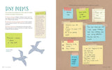Sixty inventive writing prompts, guided exercises, and crafty activities designed to jumpstart creative journaling, storytelling, and self-expression are accompanied by inspiring examples from journals of people of all ages and instructions for making a one-of-a-kind blank book of your own.

Do you want to keep a journal but don’t know where to start? Get inspired with 60 interactive writing prompts and craft how-tos to expand your imagination and stimulate your creativity. Using words, drawing, collage, an