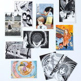 Spiral into horror with this deluxe, officially licensed set of 100 collectible postcards from legendary manga author Junji Ito. Each high-quality print showcases iconic artwork from Uzumaki, his bestselling manga series about a town cursed by spirals.

A four-time Eisner Award winner and New York Times bestselling author, Junji Ito has inspired generations of readers and creators with his legendary works of cosmic horror.