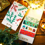 Cinta adhesiva navideña de edición limitada KITTA