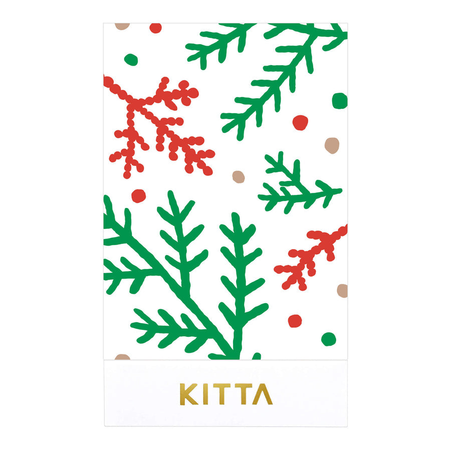 Cinta adhesiva navideña de edición limitada KITTA