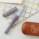 Pilot Kakuno Madoromi Fountain Pen - Gray