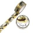 Let your creativity swim upstream with this enchanting Kimono Beauty Dragon Gate Washi Tape. Inspired by the legendary koi who bravely journeys through the Dragon Gate to become a shimmering dragon, this tape carries a sense of magic, courage, and transformation in every golden flicker.