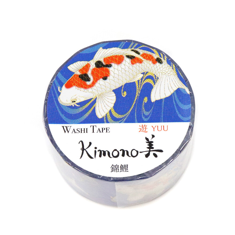 Each strip feels like a small adventure, a koi’s carefree swim, a moment of beauty, a spark of joy. Whether you’re decorating a planner spread or wrapping a thoughtful gift, this tape brings a touch of magic, movement, and Japanese charm to every project.

