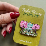 A tiny treasure to pin on your jacket, tote, or favorite old flannel—each one a little love letter to country delights, small joys, and the art of noticing.

Details:
• 1.75” on the longest side
• Gold-plated finish
• Rich, detailed UV printing
• Double pin posts with sturdy metal backings
• Mounted on a backing card


Designed with love in my Oregon studio. Manufactured in China.
Collect them all or gift one to a kindred spirit. 🌸