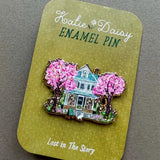 A tiny treasure to pin on your jacket, tote, or favorite old flannel—each one a little love letter to country delights, small joys, and the art of noticing.

Details:
• 1.75” on the longest side
• Gold-plated finish
• Rich, detailed UV printing
• Double pin posts with sturdy metal backings
• Mounted on a backing card


Designed with love in my Oregon studio. Manufactured in China.
Collect them all or gift one to a kindred spirit. 🌸