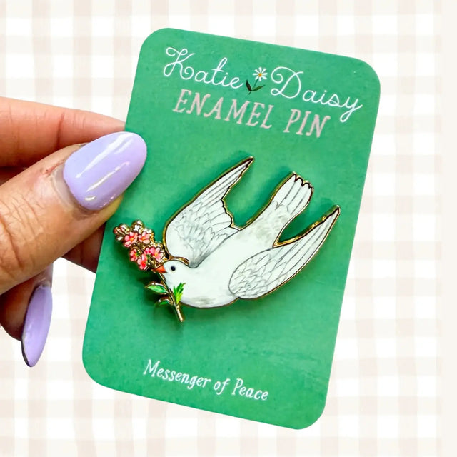 A tiny treasure to pin on your jacket, tote, or favorite old flannel—each one a little love letter to country delights, small joys, and the art of noticing.

Details:
• 1.75” on the longest side
• Gold-plated finish
• Rich, detailed UV printing
• Double pin posts with sturdy metal backings
• Mounted on a backing card


Designed with love in my Oregon studio. Manufactured in China.
Collect them all or gift one to a kindred spirit. 🌸