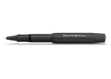 All black everything – our roller ball in black performs brilliantly in any situation. The elegant, black pen with a matt surface can be combined with various notebooks, papers and other accessories.

The metallic body is made of high-quality aluminium and grants an unique haptic experience. Its fine surface imparts elegance.

The Kaweco Sport was created in 1911. The pocket-sized roller ball pen only measures 10.5 cm when closed, and grows to a standard size of 13 cm, when the cap is attached.&nbsp;

The i