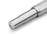 Thanks to the untreated aluminium, the AL Sport roller ball Raw quickly develops an individual patina.

The metallic body is made of high-quality aluminium and grants an unique haptic experience. Its fine surface imparts elegance.

The Kaweco Sport was created in 1911. The pocket-sized roller ball pen only measures 10.5 cm when closed, and grows to a standard size of 13 cm, when the cap is attached.&nbsp;

The invention of the rollerball made writing particularly easy and fluid. The ink flows continuously o