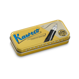 Kaweco Brass SPORT Mechanical Pencil .7mm


Heavy mechanical pencil made of high-quality brass with an individual touch.
Writing instruments of the series Kaweco Brass Sport develop a natural and unique patina during the use. Every mechanical pencil becomes an individual item over time due to this. The sturdy brass is complemented by fine silver elements, such as the logo cap. The writing instrument's high weight already presses slightly onto the paper by itself. This feature makes it possible for you to dr
