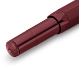 Kaweco CLASSIC SPORT Rollerball - Bordeaux

Timelessly beautiful - in the current trend colour bordeaux, the rollerball of the Classic Sport series looks both classic and modern. On point here is the combination with golden elements, which convey a particularly nostalgic charm.

The Kaweco Sport has been around since 1911. The rollerball for the bag has a size of only 10.5 cm when closed and grows to a normal size of 13 cm with the cap on.

The invention of the rollerball enables particularly easy and glidi