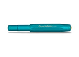 With the new Kaweco Collection variant, you embark on an exotic trip. The inspiration for this magnificent fountain pen has come from the rare blue iguana. Thus, the Kaweco icon shines in a fantastic blue-green anodisation. Especially the silk-matt finish of the surface and the distinctive haptic of the aluminium body create a graceful appearance. The gold-plated elements complete the design perfectly.

In 1911 something remarkable by the name of Kaweco Sport was created. The pocket-sized fountain pen only 