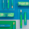 Kaweco COLLECTION Fountain Pen - Marble Ocean
Explore the depths of the world's oceans

Get ready to go on a treasure hunt with our new Kaweco Collection fountain pen. The Marble Ocean combines the dynamic shades of green and blue with flowing lightness, which reflect the variety of colours of the ocean. From crystal clear, turquoise waters, deep blue seabed and even fluorescent flora and fauna, the Kaweco Collection Marble Ocean finds a stream of inspiration in it.