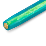 Kaweco COLLECTION Fountain Pen - Marble Ocean
Explore the depths of the world's oceans

Get ready to go on a treasure hunt with our new Kaweco Collection fountain pen. The Marble Ocean combines the dynamic shades of green and blue with flowing lightness, which reflect the variety of colours of the ocean. From crystal clear, turquoise waters, deep blue seabed and even fluorescent flora and fauna, the Kaweco Collection Marble Ocean finds a stream of inspiration in it.