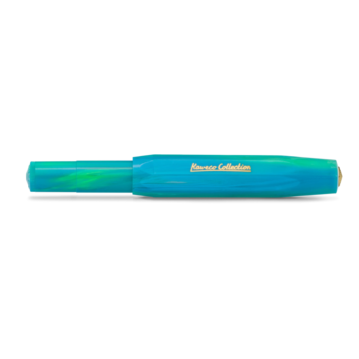 Kaweco COLLECTION Fountain Pen - Marble Ocean
Explore the depths of the world's oceans

Get ready to go on a treasure hunt with our new Kaweco Collection fountain pen. The Marble Ocean combines the dynamic shades of green and blue with flowing lightness, which reflect the variety of colours of the ocean. From crystal clear, turquoise waters, deep blue seabed and even fluorescent flora and fauna, the Kaweco Collection Marble Ocean finds a stream of inspiration in it.