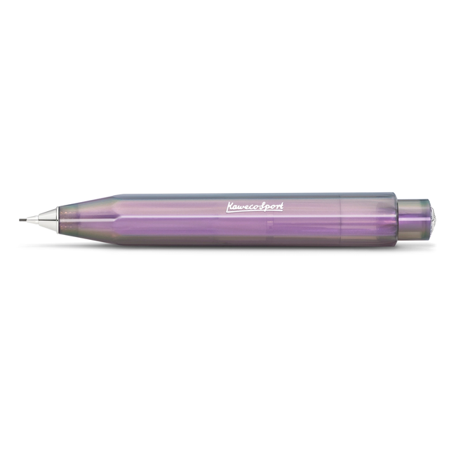 Kaweco LUNAR SPORT Mechanical Pencil 0.7mm - Shadow Purple
Mysterious as the moon

The Lunar cycle has come to completion. Two more stunning hues are added to the Kaweco Lunar series: Our darker Shadow Purple is reminiscent of delicate orchid blossoms, while Light Purple, with its pale, mauve shimmer, evokes the soft light of the moon.

They are both imbued with a fascinating colour-changing iridescent effect, making the multicoloured hues dance around the Lunar Sport depending on where the light meets it. 