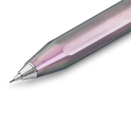 Kaweco LUNAR SPORT Mechanical Pencil 0.7mm - Shadow Purple
Mysterious as the moon

The Lunar cycle has come to completion. Two more stunning hues are added to the Kaweco Lunar series: Our darker Shadow Purple is reminiscent of delicate orchid blossoms, while Light Purple, with its pale, mauve shimmer, evokes the soft light of the moon.

They are both imbued with a fascinating colour-changing iridescent effect, making the multicoloured hues dance around the Lunar Sport depending on where the light meets it. 