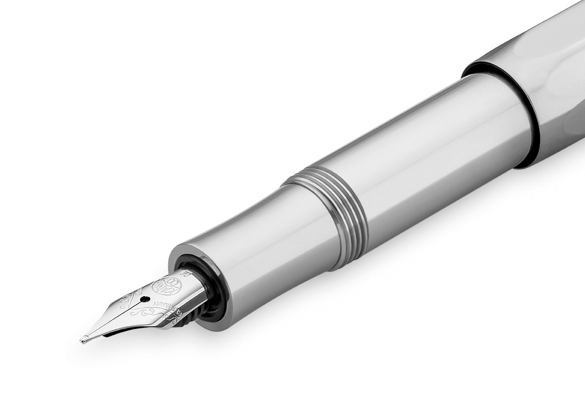 Kaweco TITAN SPORT Fountain Pen

A new Kaweco Sport is moving into Olympus. In Greek mythology, the Titans originated from the deities representing heaven and earth. Poetic for a material known for its use in aerospace. The Kaweco Titan Sport comes in a deep grey colour with a glossy look – a noble writing instrument with which you can write epic stories.