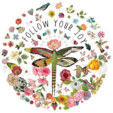 Kelly Rae Roberts Follow Your Joy Vinyl Sticker