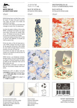 Bloc de notas y papel para escribir tamaño A5 de Kimono