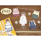 Kisekae Mini Letter Set Flower Pattern Letter Set