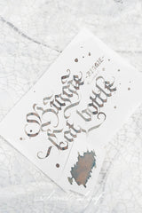 Chubby Cat Bottle is a warm, sophisticated gray‑brown ink with subtle blue undertones — reminiscent of a plump cat basking in soft afternoon light. Its shading flows from taupe to slate, creating a velvety texture that feels both playful and refined.