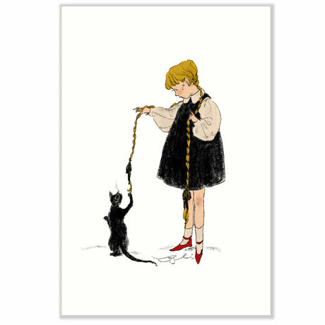 Kurahashirei Postcard - Nakayoshi

An adorable postcard portraying the beautiful artwork of Kurahashi Rei. Featuring the appearance of a young girl and a cat that's constantly by her side, these illustrations radiate warmth and whimsy that naturally lures you in.

4in x 6in