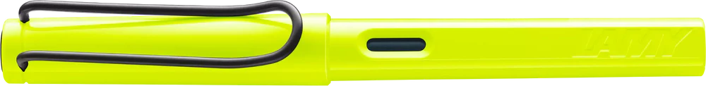 LAMY Special Edition Safari Fountain Pen - Neon Yellow

Fountain pen, icon, global success: the LAMY safari has been a beloved classic since its introduction in the 1980s and enjoys a cult status untypical for a writing instrument. Countless colours and ever-changing special editions make hearts beat faster - whether for the pencil case or the carefully curated fountain pen collection.

The LAMY safari is more than the sum of its details: it is aesthetic, robust and individual. The distinctive, self-sprung 