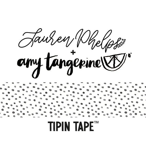 Do you love adding interactive elements to your scrapbook layouts like photos, journaling cards, patterned paper, ephemera, and keepsakes, but want a clean, professional way to attach them without bulky adhesives or visible hinges?

Tip In Tape™ was designed for exactly that.

Tip In Tape™ is a clear matte PET tape created for adding interactive elements to scrapbook pages and paper crafting projects with precision and ease. It allows you to create flip-ups, tip-ins, layered details, and movable elements wh