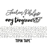 Do you love adding interactive elements to your scrapbook layouts like photos, journaling cards, patterned paper, ephemera, and keepsakes, but want a clean, professional way to attach them without bulky adhesives or visible hinges?

Tip In Tape™ was designed for exactly that.

Tip In Tape™ is a clear matte PET tape created for adding interactive elements to scrapbook pages and paper crafting projects with precision and ease. It allows you to create flip-ups, tip-ins, layered details, and movable elements wh
