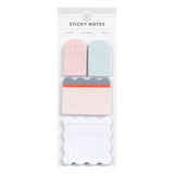 Add some flair to your everyday notes with the Ledger Sticky Notes Set. This 4-pack features fun, functional shapes with vintage-inspired grid and ledger designs, perfect for quick reminders, labeling, or creative journaling. With 25 sheets per pad (100 total), these stickies bring personality and practicality to planners, books, laptops, and desks. Great for teachers, students, bullet journalers, and list-lovers alike. They also make a cute and useful gift for stationery fans or coworkers who love staying 
