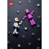 MINIFIGURES ARE THE HEART OF THE LEGO® BRAND: The Minifigure—the humble yellow character found in LEGO creations—has become a global icon. In this journal, the Minifigure gets its starring role. 