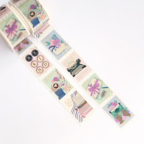 Letter Stamp Washi