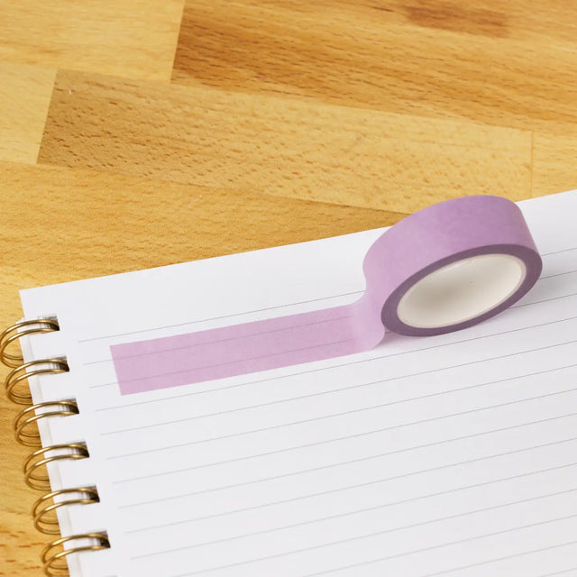 Our washi tape is made for paper lovers, pen pals, and anyone who gets butterflies in the stationery aisle. Perfect for journaling, scrapbooking, decorating envelopes, or adding a personal touch to planners and calendars. It's gentle on paper, easy to tear by hand, and removable without leaving residue, so you can rearrange, redo, and re-stick as needed.